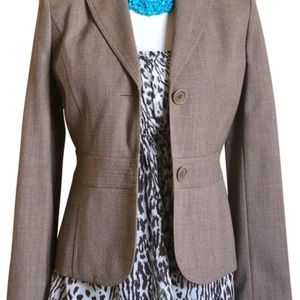Ann Taylor LOFT Tan Blazer